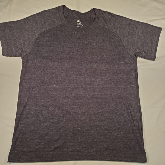 ALO Yoga Other - Alo Yoga Ragland Crew Neck T Charcoal heathered L ALO Yoga Other - Alo Yoga Ragland Crew Neck T Charcoal heathered L